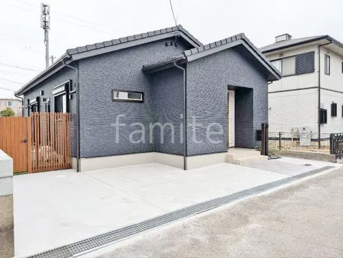 明石市 新築ベーシック オープン外構