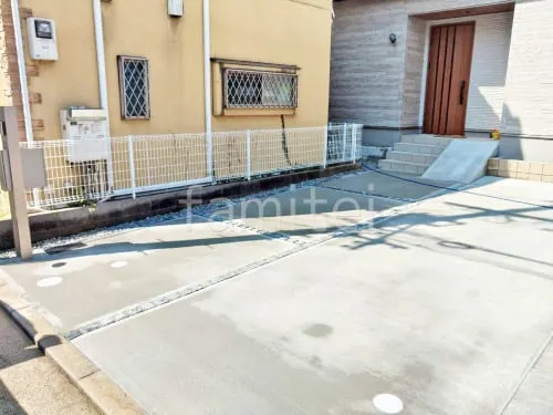 尼崎市 新築ベーシック オープン外構