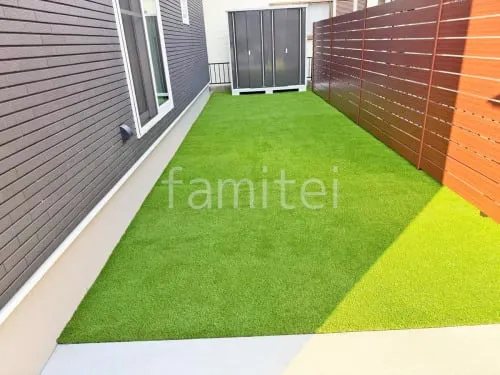 守山市 新築ベーシック オープン外構