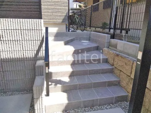 河合町 新築ベーシック オープン外構