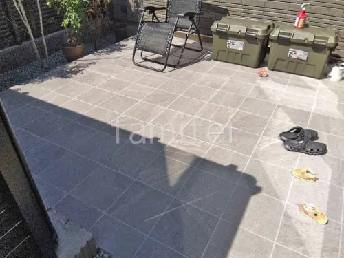 河合町 新築ベーシック オープン外構