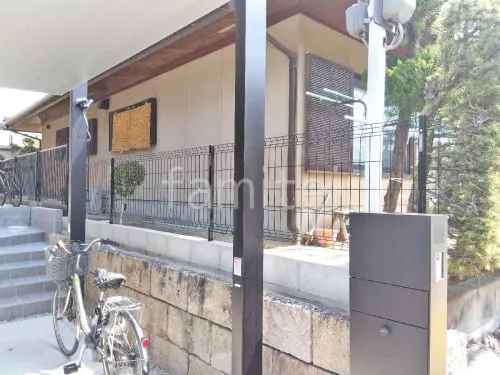 河合町 新築ベーシック オープン外構