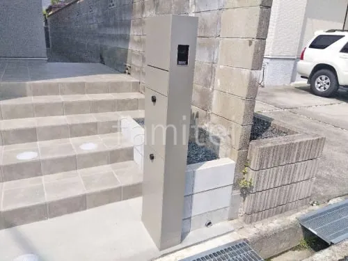 島本町 新築ベーシック オープン外構