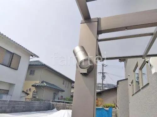 島本町 新築ベーシック オープン外構