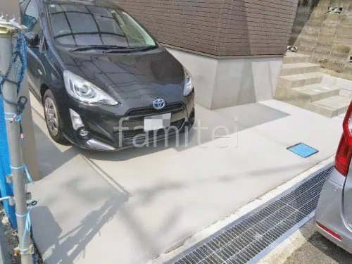 島本町 新築ベーシック オープン外構