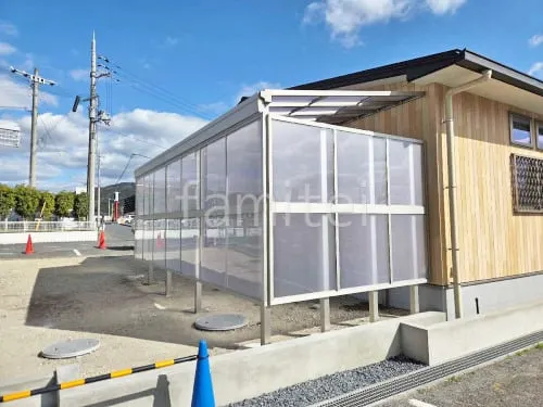 橋本市 新築ハイクラス オープン外構