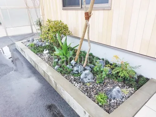 橋本市 新築ハイクラス オープン外構