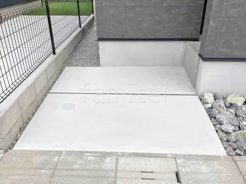 香芝市 新築ベーシック オープン外構