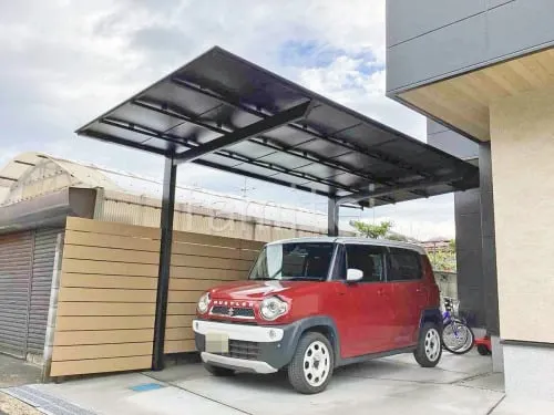 平群町 新築ベーシック オープン外構