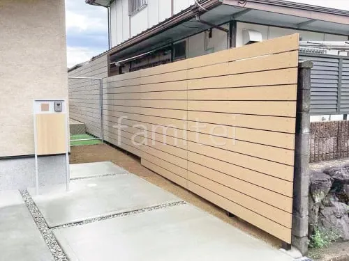 平群町 新築ベーシック オープン外構