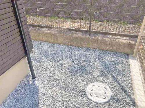 宝塚市 新築シンプル オープン外構
