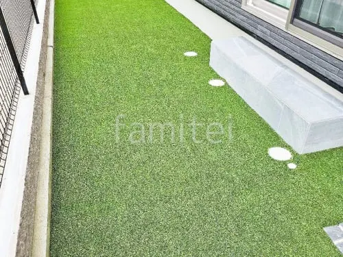 宝塚市 新築シンプル オープン外構