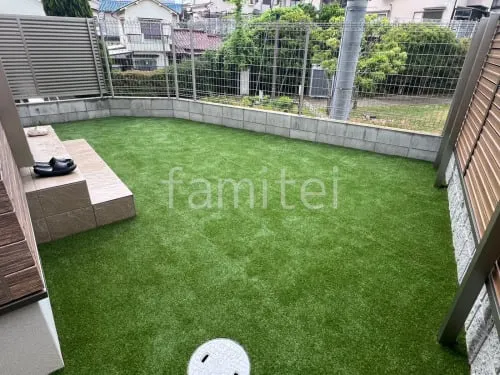 堺市 新築ベーシック オープン外構
