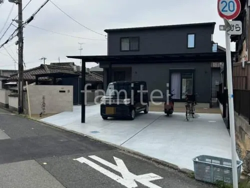 岬町 新築ベーシック オープン外構