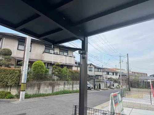 香芝市 カーポート YKKAP エフルージュFIRST横2台