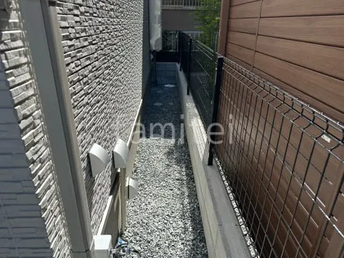 川西市 新築ベーシック オープン外構