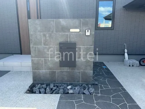 尼崎市 新築シンプル オープン外構