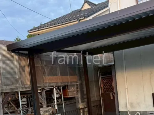 湖南市 車庫まわりリフォーム