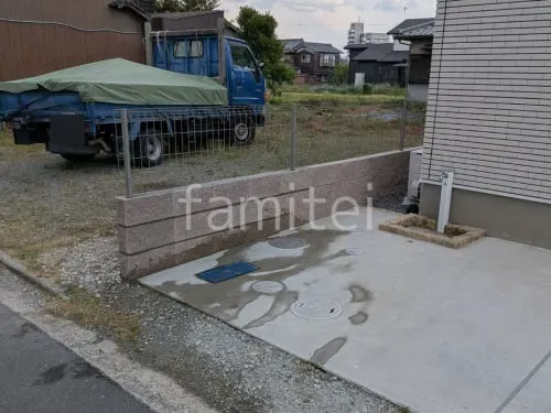 加古川市 既存ブロック塀補修