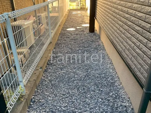 大津市 新築シンプル オープン外構