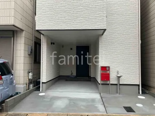 京都市 新築ベーシック オープン外構