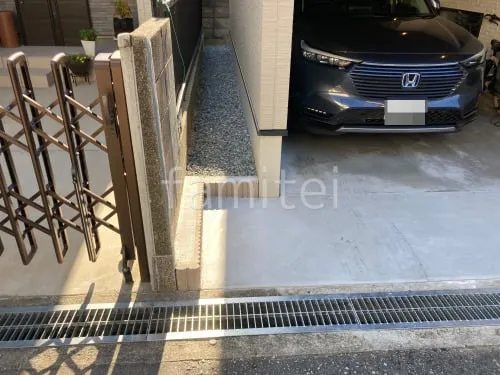 尼崎市 新築ベーシック オープン外構