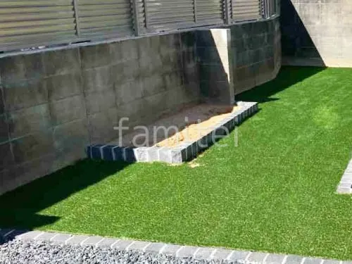 寝屋川市 新築シンプル オープン外構