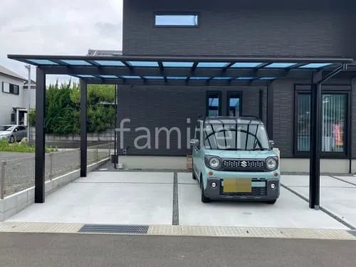 紀の川市 新築ベーシック オープン外構