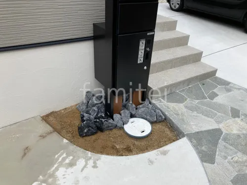 宝塚市 新築ベーシック オープン外構