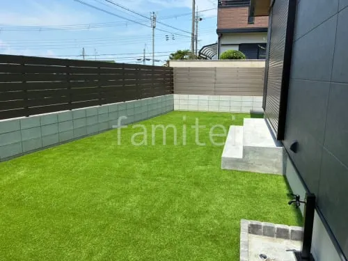 岸和田市 新築シンプル オープン外構