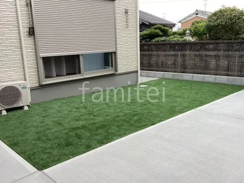 葛城市 新築ナチュラル オープン外構