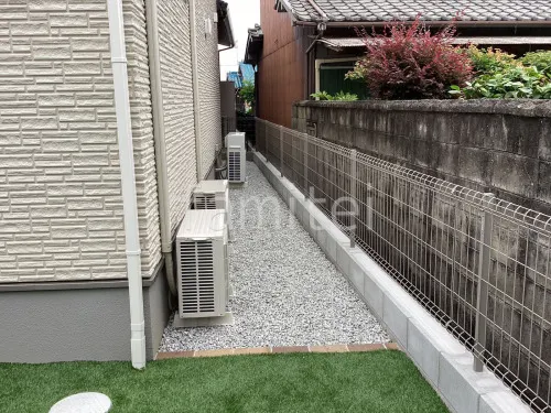 葛城市 新築ナチュラル オープン外構
