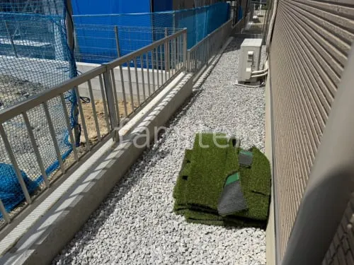 湖南市 新築シンプル オープン外構