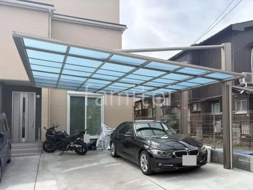 大津市 新築ベーシック オープン外構
