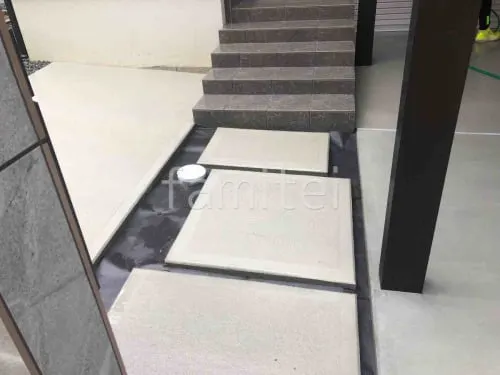 宝塚市 新築シンプル オープン外構