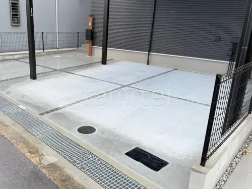 香芝市 新築ベーシック オープン外構