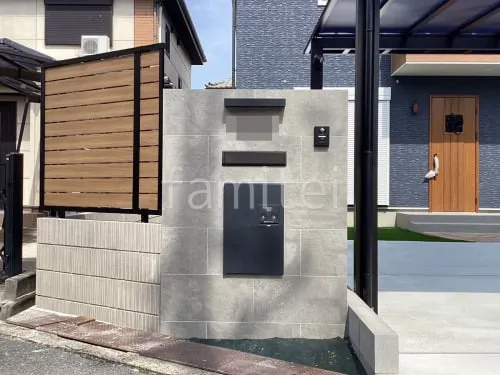 香芝市 新築シンプル オープン外構