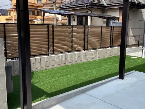 香芝市 新築シンプル オープン外構