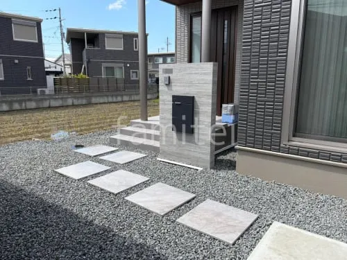 和歌山市 新築シンプル オープン外構