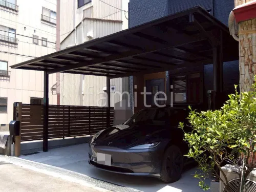 大阪市 新築ベーシック オープン外構