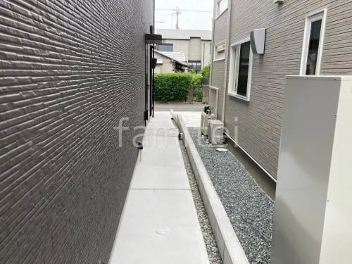 伊丹市 新築シンプル オープン外構