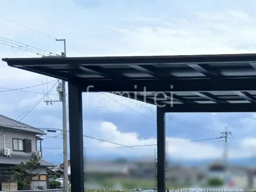 広陵町 新築シンプル オープン外構