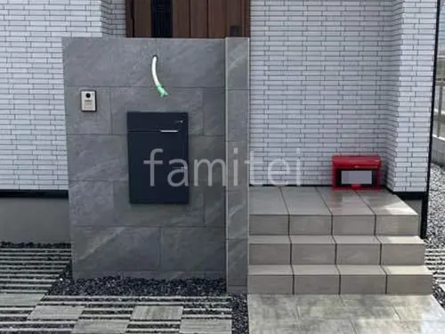 草津市 新築シンプル オープン外構