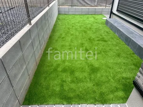 草津市 新築シンプル オープン外構