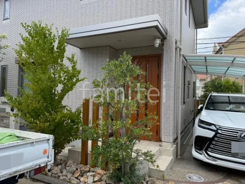 四条畷市 植栽工事 シンボルツリー イロハモミジ
