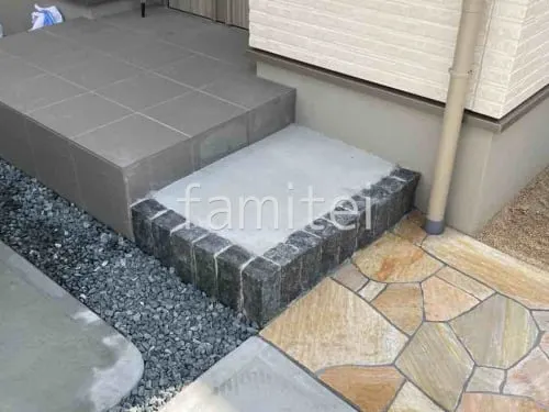 伊丹市 新築ナチュラル オープン外構