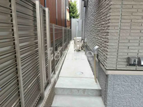八尾市 新築ナチュラル オープン外構