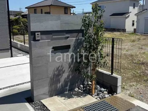 泉佐野市 新築シンプル オープン外構