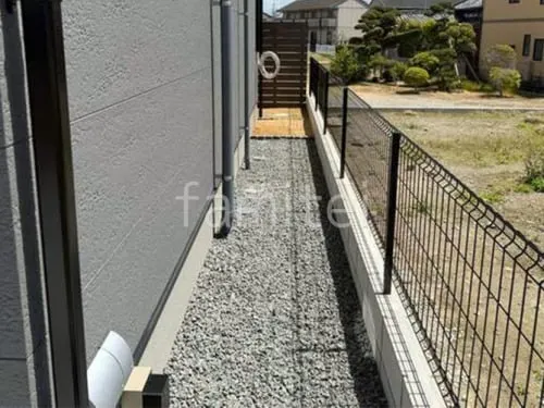 泉佐野市 新築シンプル オープン外構