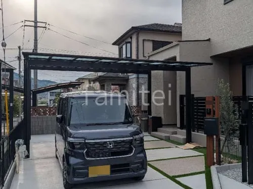 香芝市 新築ベーシック オープン外構